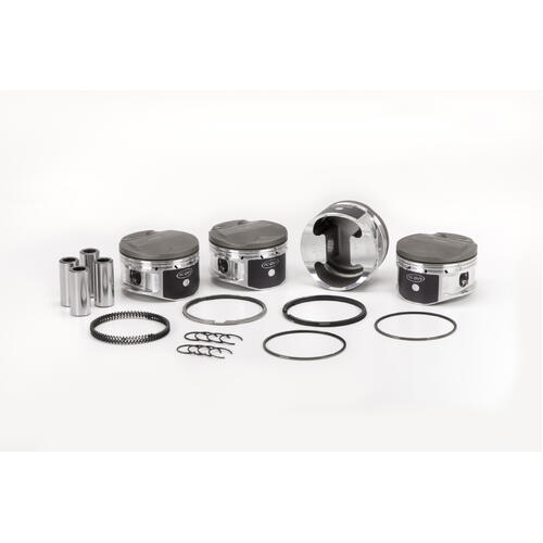 ICON Piston 3.504 in. Bore, For Nissan I4 QR25DE 151.9, Rod 5.630 in. Dome 0cc 1.0mm Oversized, Kit
