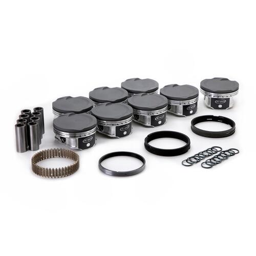ICON Piston 4.016 in. Bore, For Ford Boss 6.2L V8 378, Rod 6.2 in. Dish +12cc .75mm Oversized, Kit
