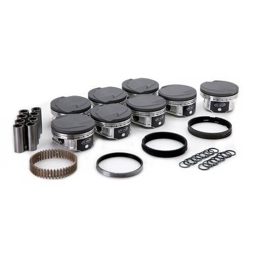 ICON Piston 4.016 in. Bore, For Ford Boss 6.2L V8 378, Rod 6.2 in. Dome -7.5cc .75mm Oversized, Kit