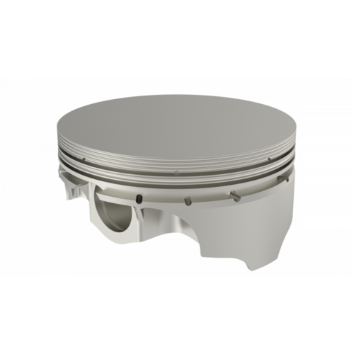 ICON Piston, 4 in. Bore, For ord 347 Rod 5.400 Flat Top 0cc, .STD Oversized, w/ Rings, Each