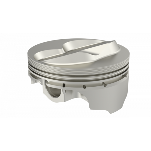 ICON Piston, 4.125 in. Bore, 1.5mm, 1.5mm, 3.0mm in. Ring Grooves, For Ford 369 Rod 5.400 Hollow dome -4.87cc, .030 Oversized, w/ Rings, Each