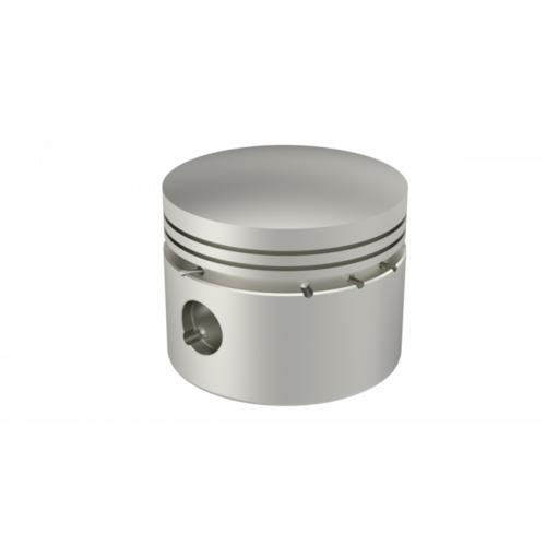 ICON Piston, 3.312 in. Bore, For Ford 258 Rod 7.000 .187 in. Dome -12.8cc, .063 Oversized, w/ Rings, Each