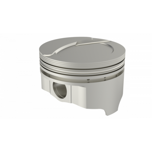 ICON Piston, 4.36 in. Bore, For Ford 460 Rod 6.605 Step Dish +15cc 1V, .030 Oversized, w/ Rings, Each