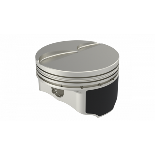 ICON Piston, 4 in. Bore, For GM LS2 Rod 6.098 Flat Top +5.7cc V8, .STD Oversized, w/ Rings, Each