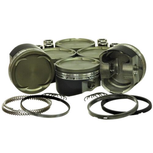 ICON Piston 3.356 in. Bore, For Toyota I6 2.5L/3.0L JZ 183, Rod 5.59 in. Dish +15cc 1.0mm