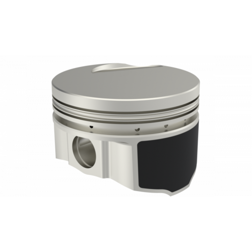 ICON Piston, 4 in. Bore, For Ford 351C Rod 5.778 Flat Top +2cc V8, .STD Oversized, w/ Rings, Each
