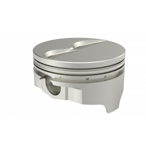 ICON Piston, 4.25 in. Bore, 1/16, 1/16, 3/16 in. Ring Grooves, For Chrysler/Dodge 489ci/8.0L (V8), .030 Oversized, w/ Rings, Each