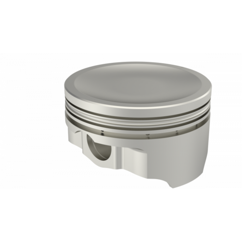 ICON Piston, 3.552 in. Bore, For Ford 4.9L Rod 5.850 Dish +10cc V8, .020 Oversized, w/ Rings, Each