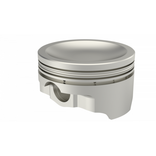 ICON Piston, 3.552 in. Bore, For Ford 4.9L Rod 5.850 Dish +18.1cc V8, .STD Oversized, w/ Rings, Each