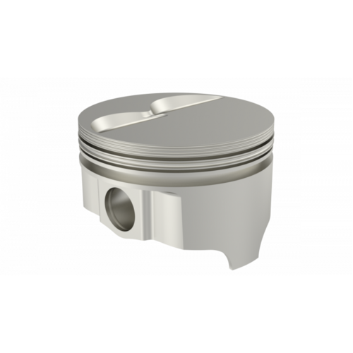 ICON Piston, 4 in. Bore, 1/16, 1/16, 3/16 in. Ring Grooves, For Ford 393Wci/6.4L (V8), .030 Oversized, w/ Rings, Each