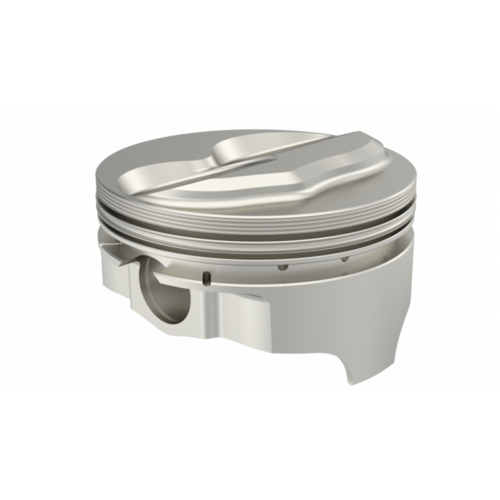 ICON Piston, 4 in. Bore, For Ford 331 Rod 5.400 Solid Dome -6.8cc 2V, .040 Oversized, w/ Rings, Each