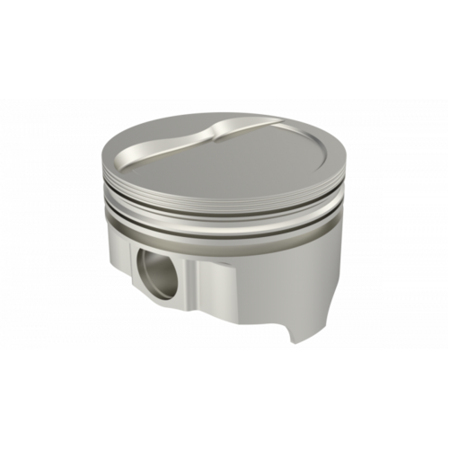 ICON Piston, 4 in. Bore, For Chrysler 360 Rod 6.123 Dish 9.+6cc 2V, .030 Oversized, w/ Rings, Each