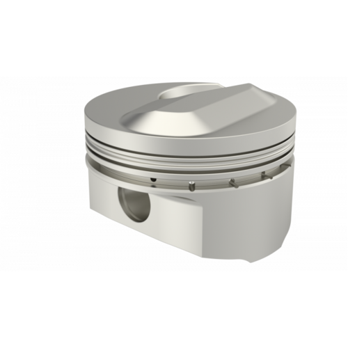 ICON Piston, 4.5 in. Bore, For Chevrolet BB, 4.500 in. Bore, For -17cc OC Dome, .125 Oversized, w/ Rings, Each
