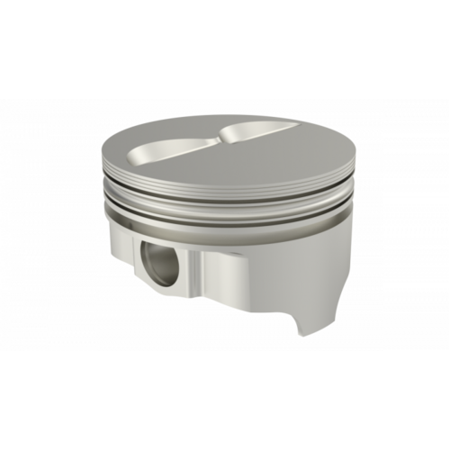 ICON Piston, 4.125 in. Bore, For Chevrolet 377 Rod 5.700 Flat Top +4.8cc 2V, .STD Oversized, w/ Rings, Each