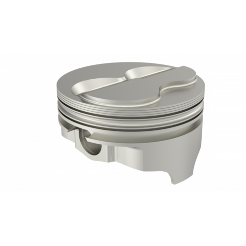 ICON Piston, 4.125 in. Bore, For Chevrolet 377 Rod 6.000 Solid Dome -6.3cc 2V, .060 Oversized, w/ Rings, Each
