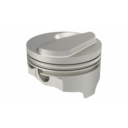 ICON Piston, 4.25 in. Bore, For Chevrolet 454 Rod 6.385 Hollow Dome, -27cc 1V, .030 Oversized, w/ Rings, Each