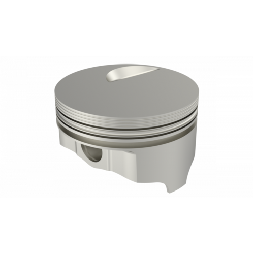 ICON Piston, 4.466 in. Bore, For Chevrolet 540 Rod 6.135 Flat Top +3cc 1V, .064 Oversized, w/ Rings, Each