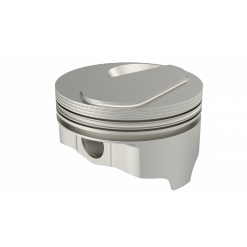 ICON Piston, 4.466 in. Bore, For Chevrolet 540 Rod 6.135 Solid Dome, -10cc 1V, .134 Oversized, w/ Rings, Each