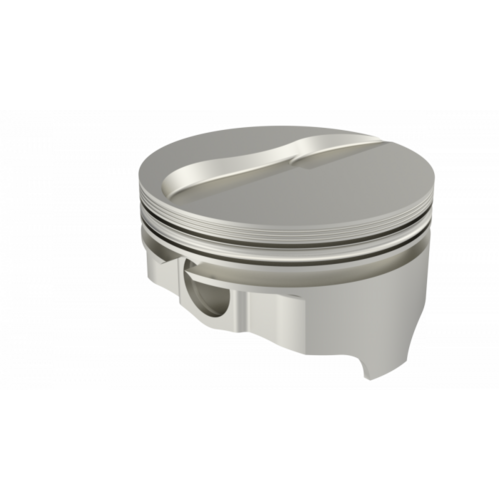 ICON Piston, 4.233 in. Bore, 1/16, 1/16, 3/16 in. Ring Grooves, For Ford 482FE Rod 6.700 Flat Top +7.5cc 2V, .047 Oversized, w/ Rings, Each