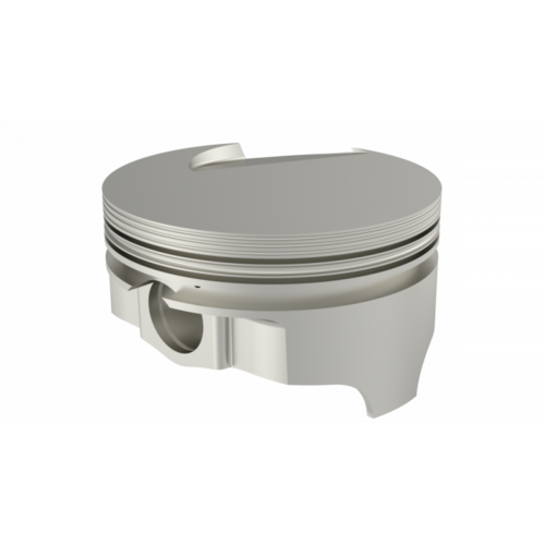 ICON Piston, 4 in. Bore, For Ford 351C Rod 6.200 Flat Top +3cc 1V, .030 Oversized, w/ Rings, Each