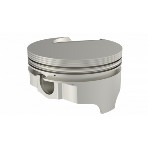 ICON Piston, 4 in. Bore, For Ford 387C Rod 6.000 Flat Top +3cc 1V, .030 Oversized, w/ Rings, Each