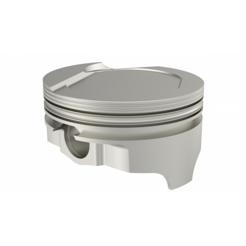 ICON Piston, 4 in. Bore, For Ford 387C Rod 6.000 Step Dish 20cc 1V, .030 Oversized, w/ Rings, Each