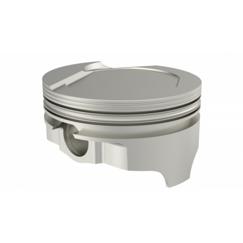 ICON Piston, 4 in. Bore, For Ford 387C Rod 6.000 Step Dish 20cc 1V, .STD Oversized, w/ Rings, Each