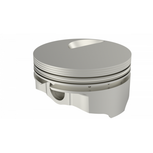 ICON Piston, 4.5 in. Bore, For Chevrolet 572 Rod 6.535 Flat Top +3cc 1V, .STD Oversized, w/ Rings, Each