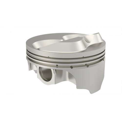 ICON Piston, 4 in. Bore, 1.5mm, 1.5mm, 3.0mm in. Ring Grooves, For Chevrolet 350, Rod 6.000, Solid Dome -11cc 2V, .030 Oversized, w/ Rings, Each