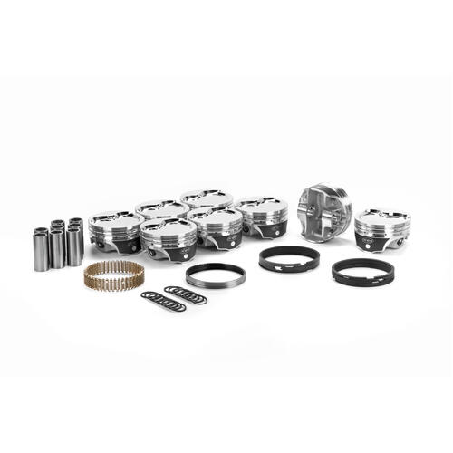 ICON Piston 4.0 in. Bore, For Mopar Small Block Magnum 408, Rod 6.123 in. Step Dish +27cc .080