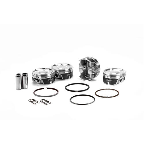 ICON Piston 3.9175 in. Bore, For Subaru H4 EJ25 2.5L, Rod 5.138 in. Dish +22.3cc STD Size, Kit with
