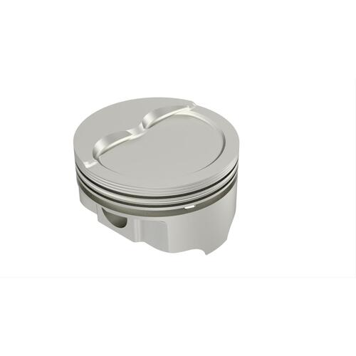 ICON Piston and Ring Kit, FHR Forged, Step Dish, 4.185 in. Bore, Chevy, Small Block, Kit