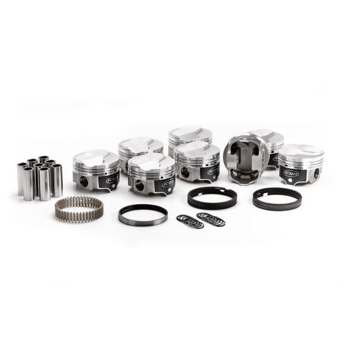 ICON Piston 4.125 in. Bore, For Chevrolet BB V8 Mark IV 396, Rod 6.135 in. .204" Solid Dome 1V