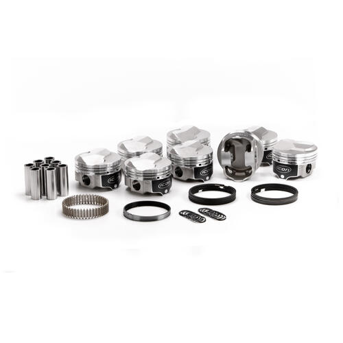 ICON Piston 4.25 in. Bore, For Chevrolet BB V8 Mark IV 427, Rod 6.135 in. .450" Solid Dome -28.2cc