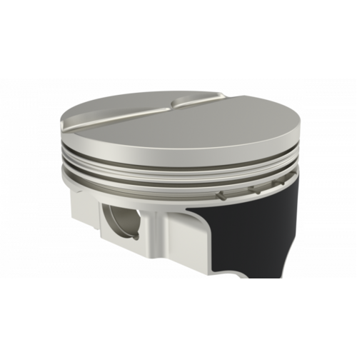 ICON Piston, 3.898 in. Bore, 1.5mm, 1.5mm, 3.0mm in. Ring Grooves, For GM LS1, LS6 5.7L with 3.622 in. stroke., .005 Oversized, w/ Rings, Each