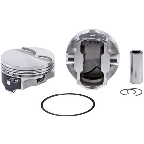 ICON Piston 3.898 in. Bore, For Chevrolet SB V8 Gen III/IV (LS1/LS6 5.7L Block) 382, Rod 6.125 in.