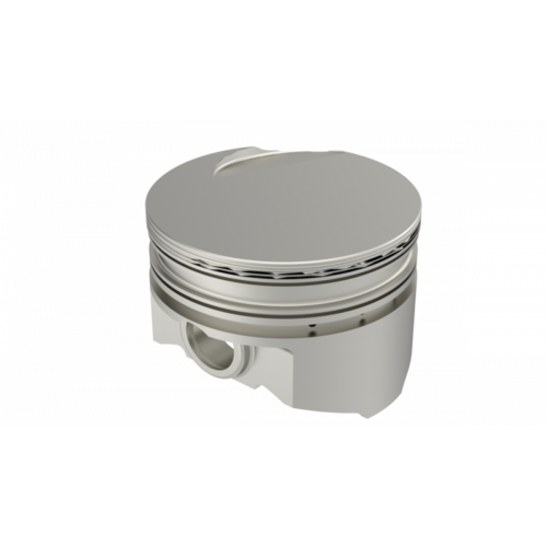 KB Piston, 4 in. Bore, For Ford 351, Rod 5.778, Flat Top +2cc 1V, .020 Oversized, w/ Rings, Each