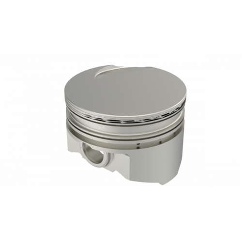 KB Piston, 4 in. Bore, For Ford 351, Rod 5.778, Flat Top +2cc 1V, .030 Oversized, w/ Rings, Each