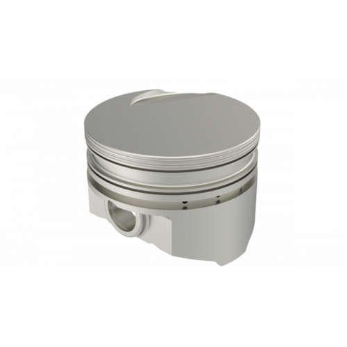 KB Piston, 4 in. Bore, For Ford 351WC, Rod 5.956, Flat Top +2cc 1V, .020 Oversized, w/ Rings, Each