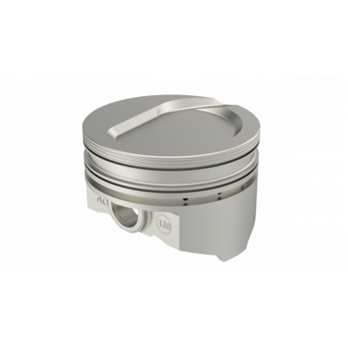 KB Piston, 4.36 in. Bore, For Ford 460, Rod 6.605, D-Cup +22cc 1V, .STD Oversized, w/ Rings, Each