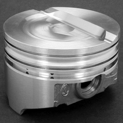 KB PISTONS Piston and Ring Kit Hypereutectic Dish 4.125 in. Bore For Chevrolet Small Block Kit