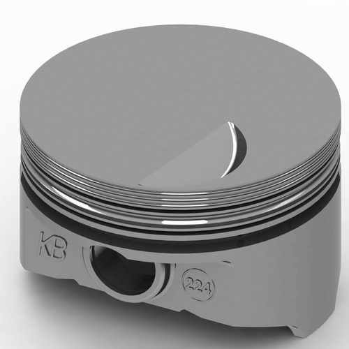 KB PISTONS KB Hyper Piston - For Chevrolet 489 Rod 6.135 Flat Top 3cc 1V or For Chevrolet 489 Rod 6.535 Flat Top 3cc 1V Includes Ring Set