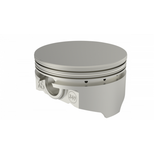 KB Piston, 4 in. Bore, For Ford 347 Rod 5.400 Flat Top 0cc No Valve, .STD Oversized, w/ Rings, Each