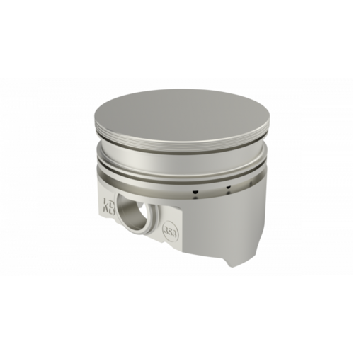KB Piston, 4.3 in. Bore, For CAD 500 Rod 6.750 Flat Top 0cc No Valve, .060 Oversized, w/ Rings, Each