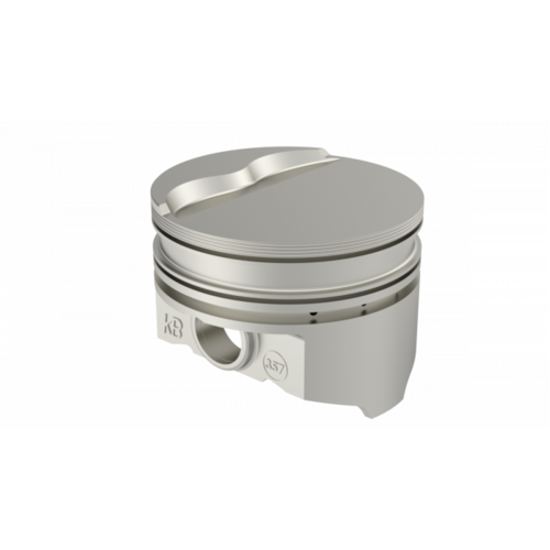 KB Piston, 4.313 in. Bore, For Buick 455 Rod 6.600 Step Dish 30cc 2V, .060 Oversized, w/ Rings, Each
