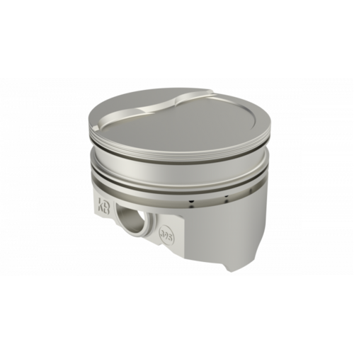 KB Piston, 4.3 in. Bore, For Cad 472 Rod 6.750 Step Dish +26cc 2V, .060 Oversized, w/ Rings, Each