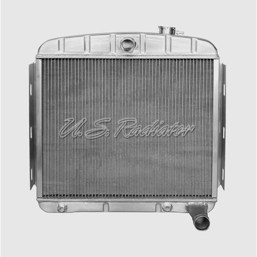 US Radiator Radiator direct fit Aluminium, For Chevrolet 1955-6 V8 Grill Side, Each