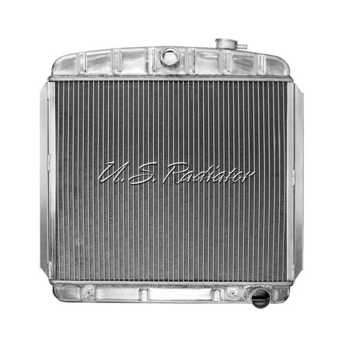 US Radiator Radiator direct fit Aluminium, For Chevrolet 1955-7 V8 Engine Side, Each