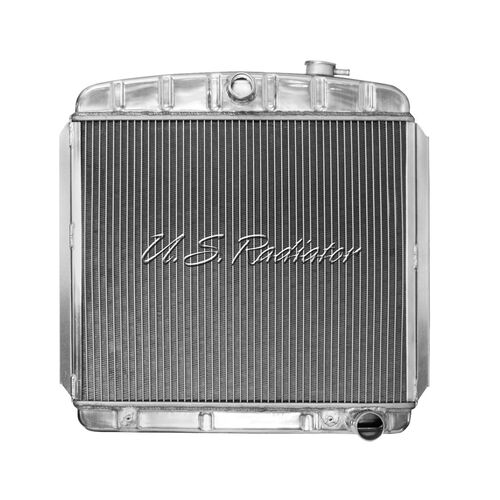 US Radiator Radiator direct fit Aluminium, For Chevrolet 1955-7 V8 Engine Side, Each