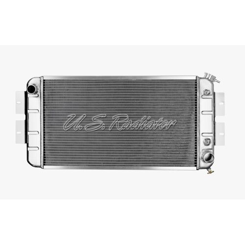 US Radiator Radiator direct fit Aluminium, For Chevrolet 1955-7 V8 X-Flow , Each